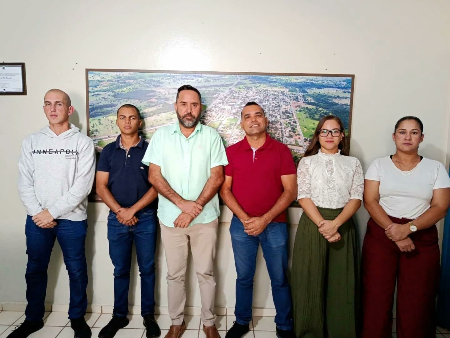Imagem de compartilhamento para o artigo Comissão de formatura da PM visita prefeito de Alcinópolis em convite oficial para cerimônia da MS Todo dia